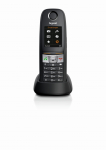 Gigaset E630HX Mobilteil IP65 mit Ladeschale - schwarz | S30852-H2762-B101 | 4250366846408