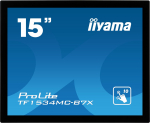 15" iiyama TF1534MC-B7X: TN, XGA, capacitive, 10P, 370cd/m2, VGA, DP, HDMI, IP65, čern&yacute; | TF1534MC-B7X | 4948570118380
