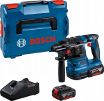 Młotowiertarka Bosch Bosch cordless hammer drill GBH 18V-22 Professional, 18Volt (blue/black, 2x Li-ion battery 4.0Ah, in L-BOXX) | 0611924002 | 4053423242294