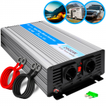 Extralink OPIP-2000W | Przetwornica napięcia | samochodowa 12V, 2000W, czysty sinus, USB-A, USB Typ C | EX.31193 | 5905090331193