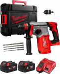Młotowiertarka Milwaukee Akum. perforatorius SDS-Plius M18 BLHX-502X (18V) 2x5,0Ah 2,3J | 4058546361747 | 4058546361747