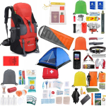vidaXL Plecak Ewakuacyjny Z Wyposażeniem Zestaw Wszystko Co Potrzeba Readypack X2 Czerwony | SB10921 | 5901421226251