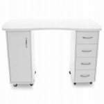 Biurko Activeshop 2027 Białe 121 cm x 46 cm | 5906717459979 | 5906717459979