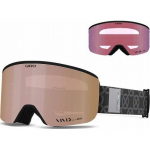 Giro Gogle zimowe ELLA BLACK MONGRAM (szyba VIVID ROSE GOLD 00% S3 + VIVID INFRARED 62% S1) (NEW 2024/2025) | GR-7162176 | 196178109741