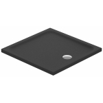 Brodzik Cersanit BRODZIK KWADRATOWY TAKO 90X4 CZARNY MAT | AZTS1000292221 | 5901771145127