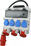 Doktorvolt Rozdzielnica budowlana TR-S/FI 32A 2x16A 4x230V SKH Schuko Doktorvolt 7266 | 5907589337266 | 5907589337266