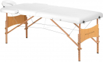 Activeshop St&oacute;ł składany do masażu drewniany Balance Lux 2 segmentowy 190x70 biały | 5906717468940 | 5906717468940