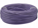 Elektrokabel Przew&oacute;d instalacyjny H05V-K (LgY) 1 fioletowy /100m/ | T0152 LGY 1 X 1 FIOLETOWY | 5907702813653