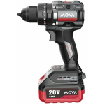 Wiertarko-wkrętarka Mova Udarowa bezszczotkowa 20V 105Nm HP (bateria i ładowarka w zestawie) (PD105IK) | PD105IK | 6978879340777