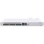MikroTik Cloud Router Switch 312-4C+8XG-RM with RouterOS L5, 1U rackmount Enclosure | MikroTik | CRS312-4C+8XG-RM | 4752224002150