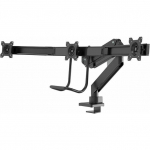 Neomounts Uchwyt biurkowy na 3 monitory 17'' - 24'' (NM-D775DX3BLACK) | NM-D775DX3BLACK | 8717371447496