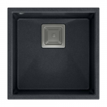 Zlewozmywak Quadron DAVID 40 GraniteQ pure carbon/elementy stalowe | 39221000 | 5903242539312