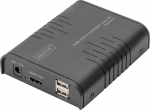 Przełącznik Digitus DIGITUS HDMI KVM IP Extender Receiver, Full HD 1,2m Kabel | DS-55530 | 4016032490913