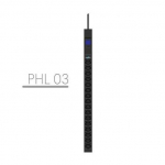 Listwa zasilająca rack pdu 19" 10a 16x iec c13 3m iec c14 miernik pionowa czarna | 10133027 | 4260074984286