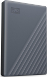 External HDD|WESTERN DIGITAL|My Passport|WDBRMD0040BGY-WESN|4TB|USB-C|Colour Grey|WDBRMD0040BGY-WESN | WDBRMD0040BGY-WESN | 718037902869