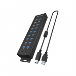 ICY BOX IB-HUB1720-U3 20 port HUB, 96 WATT PS | IB-HUB1720-U3 | 4250078174080
