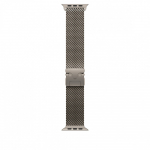 Apple | 49mm Natural Titanium Milanese Loop - Medium | MGHP4ZM/A | 195950659412