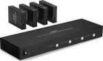 Lindy Adap Extender Cat.6 4x4 HDMI 18G Matrix 70m | 38328 | 4002888383288