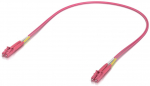 Ubiquiti Ubiquiti UACC-OFC-M2-LULU-0.5M-50 kabel InfiniBand / światłowodowy 0,5 m LC LC/LC R&oacute;żowy | UACC-OFC-M2-LULU-0.5M-50 | 810084697702