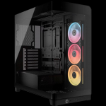 CORSAIR FRAME 4500X LXR RGB Black Mid Tower ATX | CC-9011316-WW | 840440402794