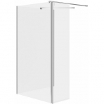 Cersanit (kabiny walk-in) SET B800: Kabina walk-in MILLE z ruchomą ścianką chrom 90x100x30x200 (S601-187) | S601-187 | 5901771081821