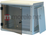 N&aacute;stenn&yacute; rack RUA 6U/500mm odn&iacute;mateľn&eacute; bočnice + sklenen&eacute; dvere | RUA06AS5CAX | 8595105019740