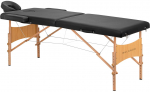 Activeshop St&oacute;ł składany do masażu drewniany Balance Lux 2 segmentowy 190x70 czarny | 5906717468933 | 5906717468933