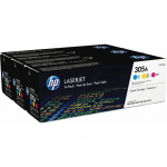 HP 305A CYM Tri-Pack Laserjet Toner Cartridge | CF370AM | 100175806338