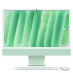 Apple iMac 24/23,5"/4480 x 2520/M4/16GB/256GB SSD/M4/Sequoia/Green/1R | 13199312-MWUY3-CZ | 195949596292