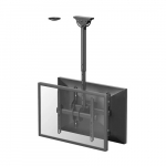 Neomounts NM-C440DBLACK Dual monitor/TV mount ceiling | Adjustable Height, Rotate, Tilt, Swivel | 32-60 " | Maximum weight (capacity) 45 kg | Black | NM-C440DBLACK | 8717371445997