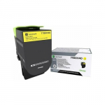 Toner Lexmark 71B0H40 Yellow Oryginał  (71B0H40) | 71B0H40 | 734646642606