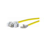 Metz METZ CONNECT E-DAT przemysłowy kabel krosowy V6, IP67 - RJ45, 20 m | 4250184131366 | 4250184131366
