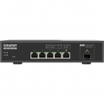 QNAP switch QSW-L3205-1C4T (4x 10GbE port, 1x 10G SFP+/NBASE-T Combo, Lite Managed) | QSW-L3205-1C4T | 4711103086216