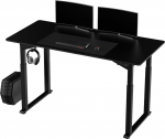 Biurko Ultradesk UPLIFT Czarne 160 cm x 75 cm | UDESK-UP-BBDE | 5904238811412