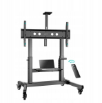 ONKRON TS1991E-B Mobile Motorised Stand for TVs or Interactive Panels 50&lsquo;-100&rsquo;, max 130 kg, black | TS1991E-B | 4262392440109