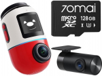 70mai X800 4K SET s RC Cervena + karta 70mai SD 128GB | 5904463685826 | 5904463685826