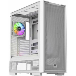 Thermaltake S380 TG ARGB PC-Geh&auml;use, Midi-Tower, ATX, Tempered Glass - inklusive 4x 120-mm-L&uuml;fter, wei&szlig; | GETT-010 | 4711658544575