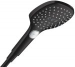 Słuchawka prysznicowa Hansgrohe HANSGROHE 28728670 Raindance Select E Gł&oacute;wka prysznicowa 120 3jet PowderRain EcoSmart* Czarny Matowy | 28728670 | 4059625603710