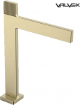 Bateria umywalkowa Valvex 2417970 / VALVEX / VARSO / BATERIA UMYW. 1-OTW. WYSOKA BEZ KORKA BRUSHED GOLD / | 5902273573371 | 5902273573371