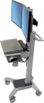 Ergotron Stojak podłogowy na 2 monitory 10'' -22'' Neo-Flex Dual WideView (24-194-055) | 24-194-055 | 0698833010800
