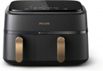 Philips Airfryer 3000 Series Dual Basket NA35200, 9L Black EU | NA35200 | 8720389032998