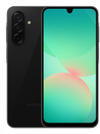 Samsung Galaxy A26 17 cm (6.7") Hybrid Dual SIM Android 15 5G USB Type-C 8 GB 256 GB 5000 mAh Black | SM-A266BZKCEUE | 8806097072799