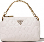 Guess Guess, Elenia, Mini, Textile Crossbody Bag, Stone, QB867772, For Women For Women | 190231673095 | 190231673095