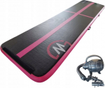 Master AirTrack Dmuchana Mata Gimnastyczna MASTER 500 x 100 x 10 cm Black-Pink | MAS-B872-black-pink | 8592833008695