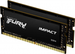 DDR4 64 GB 3200 MHz. SODIMM CL20 ..... Kingston FURY Impact (2&times;32 GB) | KF432S20IBK2/64 | 0740617318364