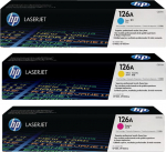 Toner HP 126A Zestaw CMY Oryginał  (CF341A) | CF341A | 0861123856062
