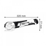 Bosch Nożyce rotacyjne GUS 10,8V bez akumulatora i ładowarki 06019B2901 | 06019B2901 | 3165140607414