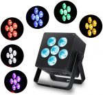 Naświetlacz LIGHT4ME LIGHT4ME ACCU PAR RGBWA-UV reflektor 4400 mAh efekt świetlny 6x6W LED | 5908249828919 | 5908249828919
