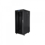 Installation cabinet rack 19 27U 600x800 black, glass door lcd (flat pack) | FF01-6827-12BL | 5901969430387