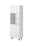 Display cabinet PAFOS 60x40x182 cm white matt | PAFOS WIT BI | 5903815006791